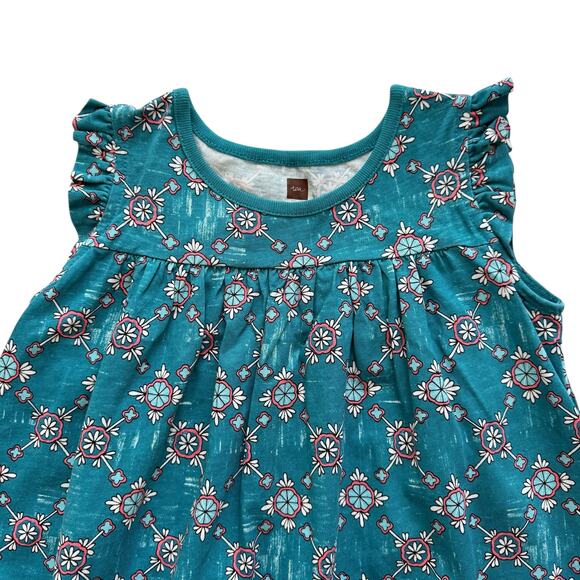 NWOT Tea Collection Across Many Sands Mighty Mini Dress Size 6 - Picture 3 of 5